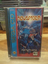 Factory Sealed Novastorm (Sega CD 1993) Read picture