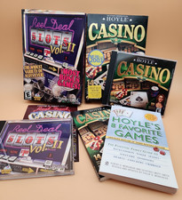 Hoyle Casino (PC CD-ROM, 2002) 14 Games in One & Reel Deal SLOTS Vol. II Lot 2 picture