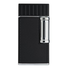 Colibri Cigar Lighter Julius Black Chrome picture