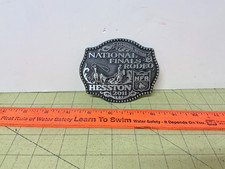 HESSTON 2011 National Finals Rodeo NFR Wrangler adult belt buckle picture