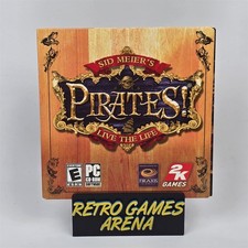 Sid Meier's Pirates Live the Life (PC CD-ROM) Slipcover CIB COMPLETE picture