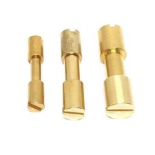 Corby Bolts- BRASS - Rivets / Knife Handle Fasteners- 3/16