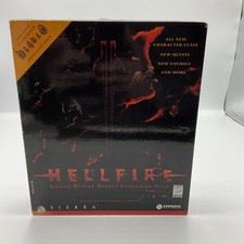 Hellfire: Diablo Expansion Pack (PC, 1997) Big Box RARE See Pics picture