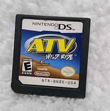 Nintendo DS ATV Wild Ride Race Video Game Cartridge Rated E Everyone picture