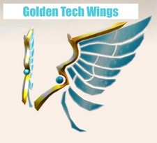 Roblox Golden Tech Wings Toy Code - Celebrity Series 4 - Get It Fast Within 24hr picture