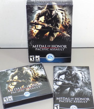 MEDAL OF HONOR PACIFIC ASSAULT PC GAME BOX 2004 COMPLETE