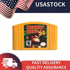 Donkey Kong 64 Games Cartridge For Nintendo N64 US Version USA Fast Shipping picture
