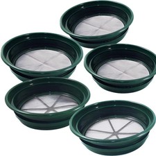 ASR Outdoor 5pc Gold Panning Classifier Screen Set Mesh Soil for Prospecting picture