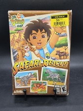 Nick Jr. Go Diego Go Safari Rescue PC Game CD Rom New Sealed *Damaged Box  picture