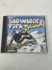 Snowboard Park Tycoon PC Computer CD Activision Original Edition picture