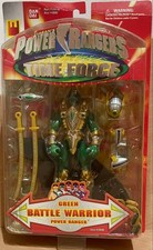 Power Rangers Time Force Green Ranger Battle Warrior Action Figure picture