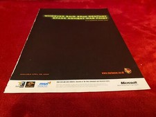 GAME6 GAME ADVERT 11X8 MICROSOFT STARLANCER : PC CD ROM picture