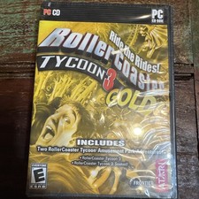 RollerCoaster Tycoon: Gold Edition (PC, 2002) Complete ML245 New picture