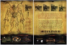 Diablo Hellfire Expansion - PC - Blizzard - Original Print Ad/Poster Art 1998 picture