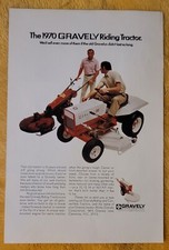 1970 Gravely Riding Tractor 