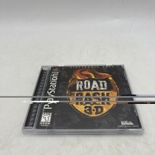 Road Rash 3D PS1 PlayStation 1 Black Label Complete w/ Manual CIB + Reg Tested picture