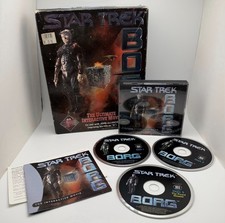 Star Trek: Borg The Ultimate Interactive Movie (Windows PC, 1996) 3-Disc Set picture