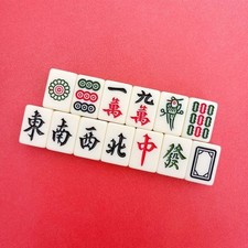 New Mahjong Fridge Magnet Chinese Style 3D Magnetic Message Note Decor Accessory picture