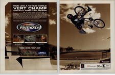 2000 Matt Hoffman's Pro BMX N64 PS Gameboy Color Video Game Print Ad Promo Art  picture
