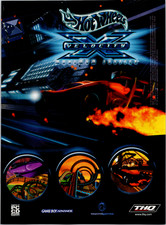 Hot Wheels Velocity X Maximum Justice 2002 PC GBA Magazine Video Game Ad picture