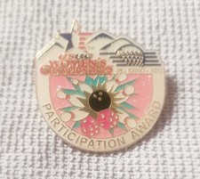 USBC Women's Championships Participation Award Reno NV 2009 Pin Bowling Free Shp picture