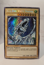 Blue-Eyes White Dragon - Secret Rare (Majesty with Eyes of Blue) (Please READ) picture