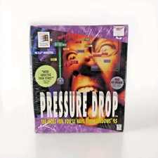 Pressure Drop Windows 95 Sealed Box New Game PC From KB Toys + Sample CD -xx picture