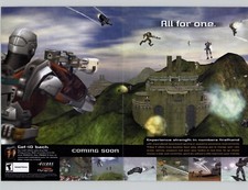 Tribes 2 PC 2000 Vintage Video Game Print Ad/Poster Official FPS Big Box Art picture