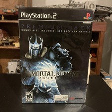 (SEALED CARD)  CIB Mortal Kombat Deception Premium Pack (PlayStation 2, PS2) picture
