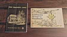 Vintage California Ephemera Lot 1981 Mother Lode AAA Guide &Driver Handbook 1977 picture