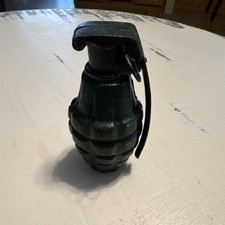 Cast Iron Hand Grenade Prop Bank picture