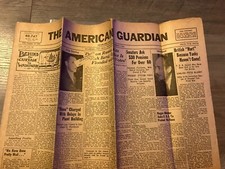 America First Committee Newspaper The American Guardian 1941 Isolationist picture