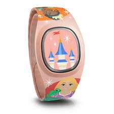 Disney Princess Castle Magicband Plus Pink Rapunzel Mulan Unlinked Sealed - NEW picture