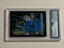 KANE HODDER SIGNED AUTO TRADING CARD 1993 JASON GOES TO HELL VOORHEES PSA picture