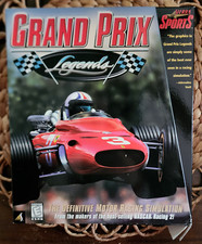 Grand Prix Legends PC Big Box (1998) NEW Factory Sealed Historic Formula One Sim picture