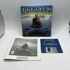 Sarakon Atari ST PAL Tested Complete Puzzle Game Virgin Leisure Genius picture