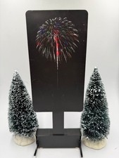 Lemax  multi colored Fireworks #64082 Glow Blinking LED Animated Retired #2 picture