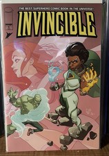 INVINCIBLE#1 (INVINCIBLE VS EXCLUSIVE VARIANT) 1st App Of Ela Mental_NM picture