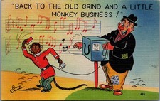 WWII Era Tichnor Postcard: