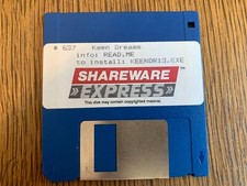 KEEN DREAMS GAME PC MS-DOS COMPUTER 3.5