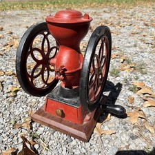 Great Antique Enterprise No. 2 Cast Iron Coffee Mill Grinder Kitchen Ornate picture