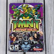 TMNT Mutant Melee Teenage Mutant Ninja Turtles KONAMI PC GAME  2005 CD ROM picture
