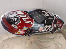 NASCAR  BUSH SERIES -TIMBER WOLF RACING METAL SIGN 1998-NOS- MINT picture