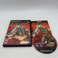 Gladiator: Sword of Vengeance Sony PlayStation 2 Complete w/ Manual CIB Tested picture