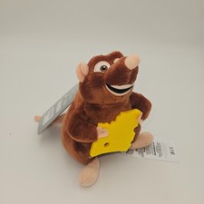 Disney Parks Shoulder Pals Plush Ratatouille Emile With Cheese New With Tags picture