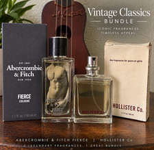 Abercrombie & Fitch Fierce & Hollister Co Cologne Spray Bundle 1.7 fl oz picture