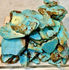 10 Lbs of Nevada #8 Slabbed - Sky Blue Turquoise Graded premium bestLAST LOTS picture