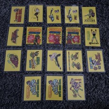 1989 Topps Nintendo Game Packs Lot Scratch-Offs Stickers Wrappers Vintage NES picture