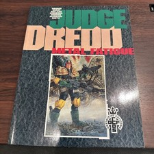 Judge Dredd-Metal Fatigue (1991) Fleetway Paperback Book TPB NM picture