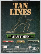 Army Men Sarge’s Heroes World War Air Attack 3DO Games 2000 Advertisement picture